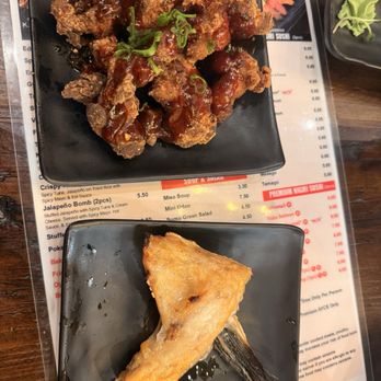 Sumo AYCE Sushi - Salmon Kama and Korean fried chicken - Japanese Near Me - Honolulu, Hawaii