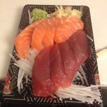 Jade Grille - Delicious fresh tuna and salmon sashimi. Huge portions for $5 each. - Szechuan Near Me - Pittsburgh, Pennsylvania