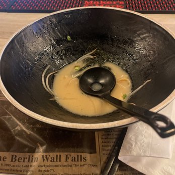 Karai Ramen + Handroll - Empty bowel of ramen - Ramen Near Me - Springfield, Missouri Karai Ramen + Handroll - Empty bowel of ramen - Ramen Near Me - Springfield, Missouri
