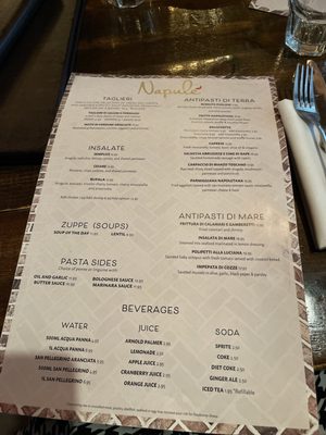 Menu photo 5 Napule Sarasota, FL Menu photo 5 Napule Sarasota, FL