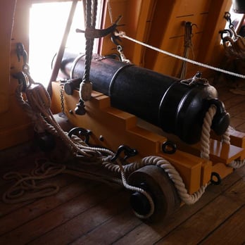 HMS Victory - Historic cannon. - Museums Near Me - Portsmouth, POR
