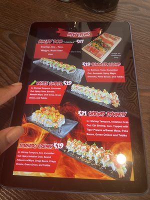 Menu photo 2 Angry Fish Sushi San Leandro, CA