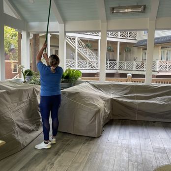 Amazon Cleaning - Cleaning exterior porches - Home Cleaning Near Me - Atlanta, GA, Georgia
