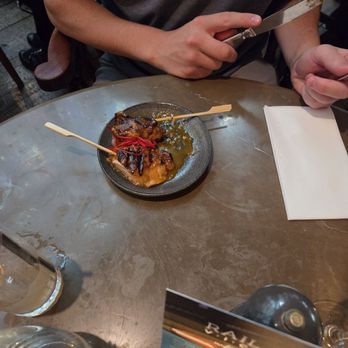 Rail House Cafe - Lemon pepper chicken thigh skewers - Coffee & Tea Near Me - London, XGL