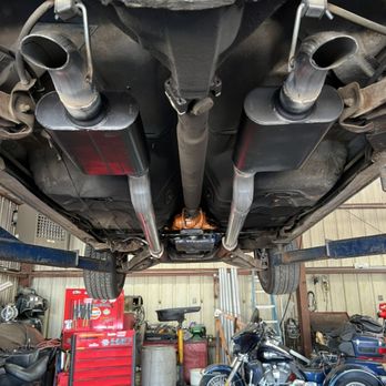 Purvis Automotive - New flow master dual exhaust on El Camino - Auto Repair Near Me - Deer Park, Texas Purvis Automotive - New flow master dual exhaust on El Camino - Auto Repair Near Me - Deer Park, Texas