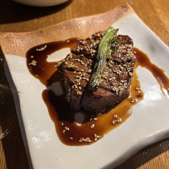 Zuma - 4oz spicy beef tenderloin with sesame, red chili and sweet soy - Japanese Near Me - Miami, Florida Zuma - 4oz spicy beef tenderloin with sesame, red chili and sweet soy - Japanese Near Me - Miami, Florida