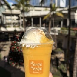 mango sticky rice smoothie