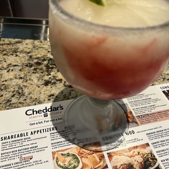 Cheddar's Scratch Kitchen - Strawberry Texas Frozen Swirl - American Near Me - Riverview, Florida