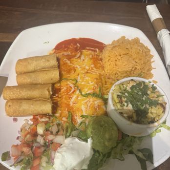 Camino Real Kitchen & Tequila - Papa Taquitos and cheese enchilada - Mexican Near Me - Bakersfield, California