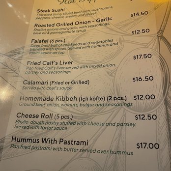 Marmara Mediterranean Cuisine - Menu - Mediterranean Near Me - Freehold, New Jersey