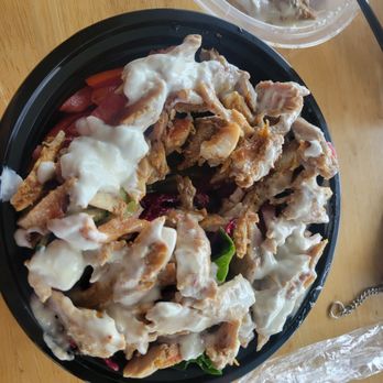 Yafa cuisine - Chicken bowl salad - Vegetarian Near Me - Riverside, California Yafa cuisine - Chicken bowl salad - Vegetarian Near Me - Riverside, California