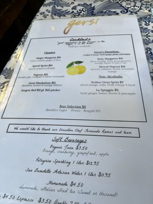Menu photo 4 Gersi Brooklyn, NY