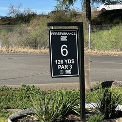 Foothill Golf Course - Hole 6 Sign