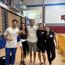 Barum Jiu-Jitsu San Diego - Alfredo Barum(middle) and me