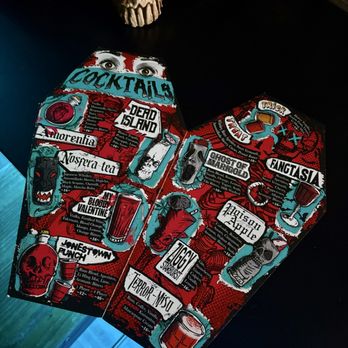 Miniboss - Halloween drink menu - Bars Near Me - San Jose, California