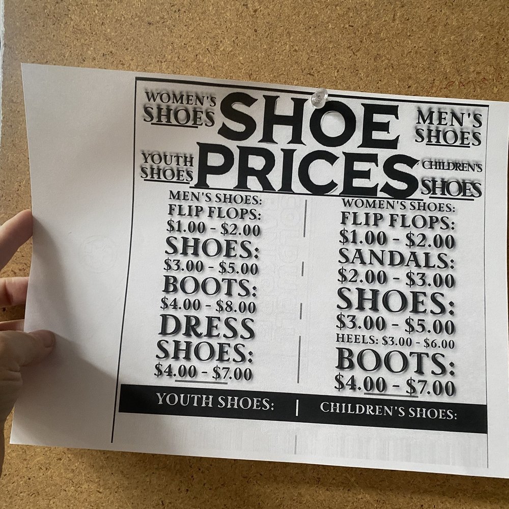 Dart Thrift Store - Shoe prices - Thrift Stores Near Me - Ridgecrest, California