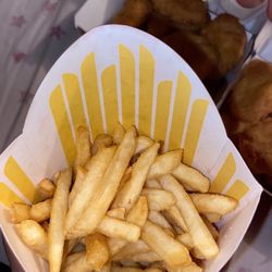 McDonald's - Old fries and container was not full