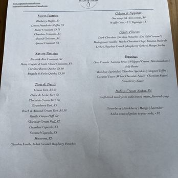 Sugar & Cream Cafe - Menu - Bakeries Near Me - Los Alamos, New Mexico