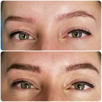 Perspecta Beauty - Microblading Before and After - Permanent Makeup Near Me - Langford, British Columbia