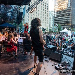 Mike Bell Music School - Mike and The Living as featured performers with Plastic Acid Orchestra at The Vancouver Jazz Festival