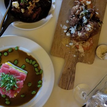 333 Pacific - Brussels, ahi stack, and cauliflower. They are all so good but the brussels won the prize! - Steakhouses Near Me - Oceanside, California