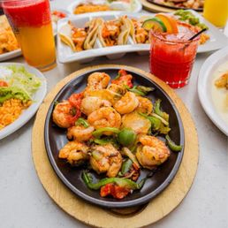 Lunch Shrimp Fajitas