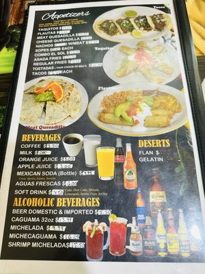 Menu photo 1 Papi's Authentic Mexican Atascadero, CA