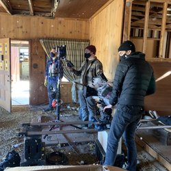 Rustic Ranch - Inside one of the old houses on the property