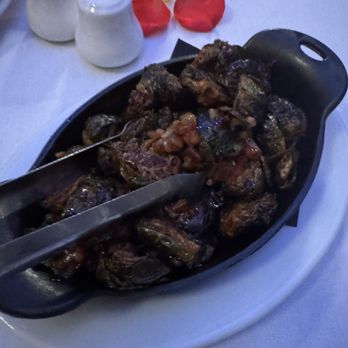 Oldestone Steakhouse - Crispy Honey-Glazed Brussels & Bacon (side) - Steakhouses Near Me - New Hope, Pennsylvania Oldestone Steakhouse - Crispy Honey-Glazed Brussels & Bacon (side) - Steakhouses Near Me - New Hope, Pennsylvania
