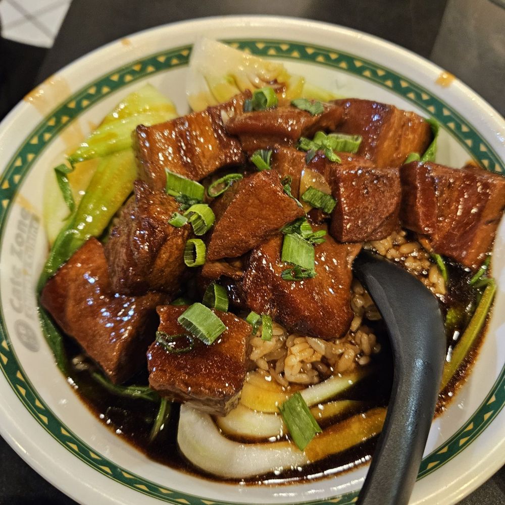 Cate Zone Chinese Cafe - Braised Pork Belly rice - Chinese Near Me - University City, Missouri
