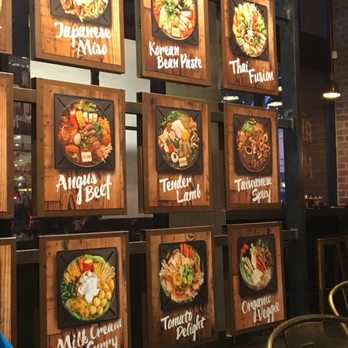 Boiling Point - Wall of menu pictures - Taiwanese Near Me - Pasadena, California