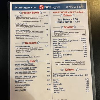 5 Star Burgers - Burgers Near Me - Taos, New Mexico