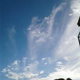 Whispy clouds