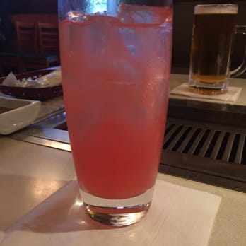 Anjin - Peach sochu cocktail. - Japanese Near Me - Costa Mesa, California