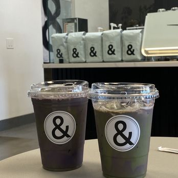 Coffee & - Ube matcha lattes! - Coffee & Tea Near Me - Buena Park, California