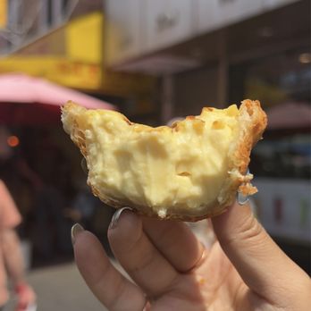 Xinfa Bakery - Egg tart is generously filled - Bakeries Near Me - Brooklyn, New York Xinfa Bakery - Egg tart is generously filled - Bakeries Near Me - Brooklyn, New York