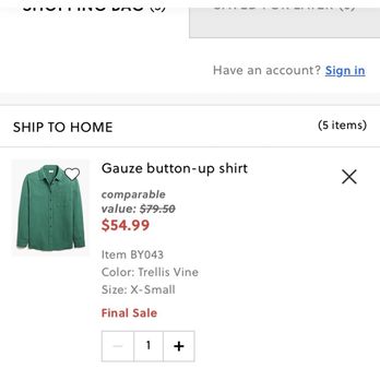 Marina Square Center - This Gauze shirt is so comfortable - Outlet Stores Near Me - San Leandro, California
