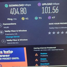 residential speed via radio wireless 5GHz inFremont, Ca. residential speed via radio wireless 5GHz inFremont, Ca.