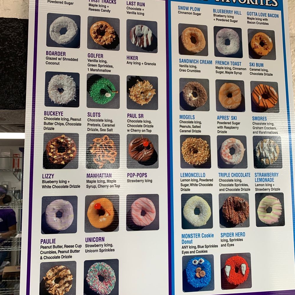 Mountain Donuts - Menu - Donuts Near Me - South Ogden, Utah Mountain Donuts - Menu - Donuts Near Me - South Ogden, Utah