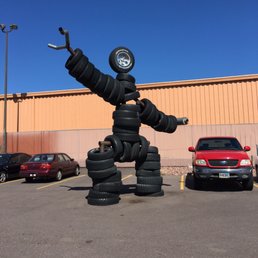 Probably all the tires from helpless people who as to come here