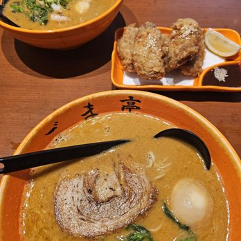 Goma Tei Ramen Ala Moana - Regular tan tan ramen with ajitama egg, wings and seafood tantan - Ramen Near Me - Honolulu, Hawaii