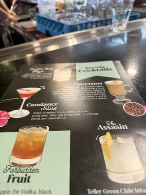 Menu photo 1 Teller Albuquerque, NM