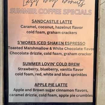 Lazy Dog Donuts - Summer specials - Donuts Near Me - Jensen Beach, Florida Lazy Dog Donuts - Summer specials - Donuts Near Me - Jensen Beach, Florida