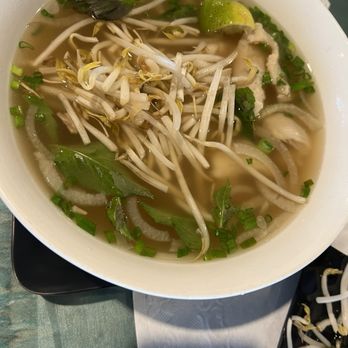 Pho Ever 21 - Chicken pho with additional items added - Bubble Tea Near Me - Stevens Point, Wisconsin