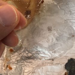 Wendy's - Big Bacon Classic but there was clear plastic inside my burger