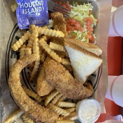 Chips Family Restaurant - Catfish platter