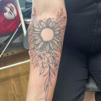 Lucky 13 Tattoo - Outline done - Tattoo Near Me - Rathangan, KE
