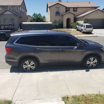 Cris The Tint Master - Honda Pilot Tint - Car Window Tinting Near Me - Calimesa, California Cris The Tint Master - Honda Pilot Tint - Car Window Tinting Near Me - Calimesa, California