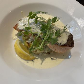 Cuchullin - Pan seared sea trout - Seafood Near Me - Portree, HLD Cuchullin - Pan seared sea trout - Seafood Near Me - Portree, HLD