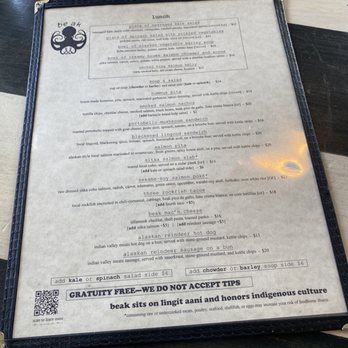 Beak Restaurant - Seafood Near Me - Sitka, Alaska Beak Restaurant - Seafood Near Me - Sitka, Alaska